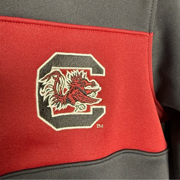 Carolina Gamecocks USC Under Armour Embroidered Lightweight Fleece Jacket Medium - Picture 2 of 9